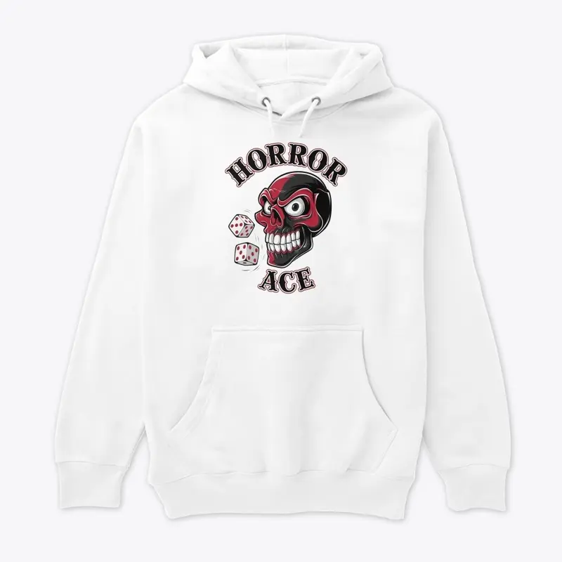 Horror Ace Dice Premium Hoodie