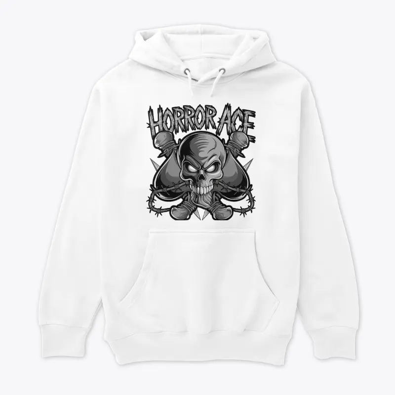 "Razor Bones" Horror Ace Premium Hoodie