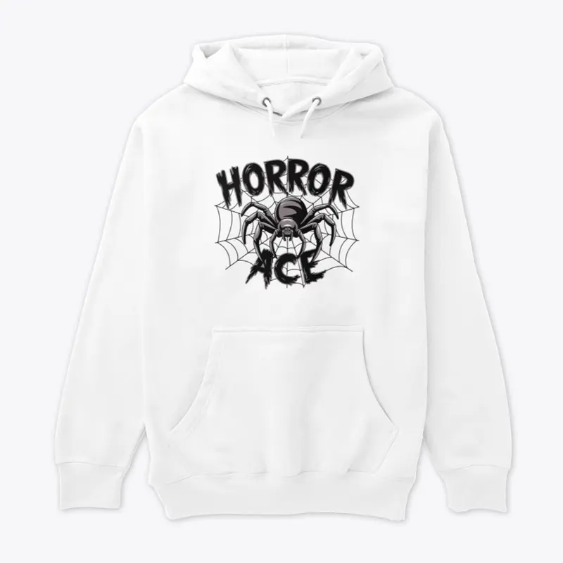 Horror Ace Spider Webbed Premium Hoodie